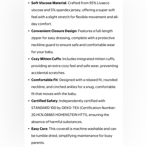 Modern Moments Set Baby Girl Floral Print Super Soft Viscose Footless Sleeper - Picture 6 of 8